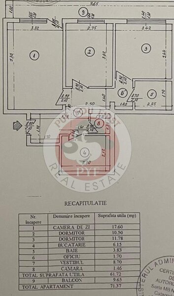 Prelungirea Ghencea | Apartament 3 camere | Decomandat | 72mp | B11110